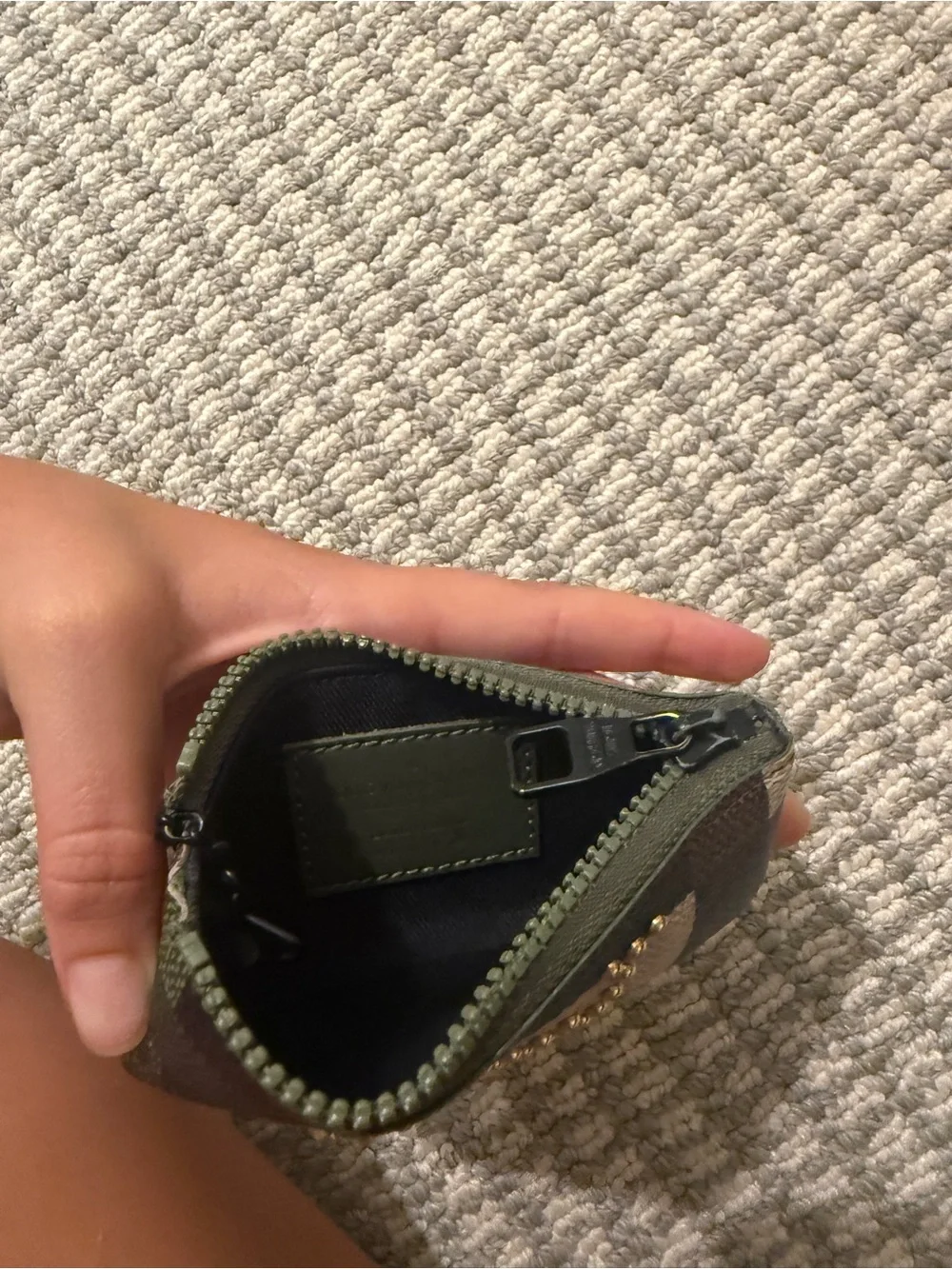 Louis Vuitton Patchwork Studded Key Wallet